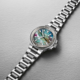 Oris Aquis Date Upcycle Automatic 36.50mm Watch 733 7792 4150MB