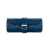 WOLF X LIBERTY All Over Ianthe Triple Watch Roll Navy