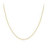 Round Cable Chain in 18ct Yellow Gold