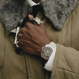 Bremont Terra Nova Automatic Jumping Hour 38mm Watch TN38-JH-SS-CC-B