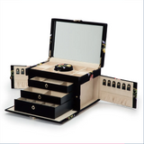 WOLF Zoe Large Indigo Jewellery Box