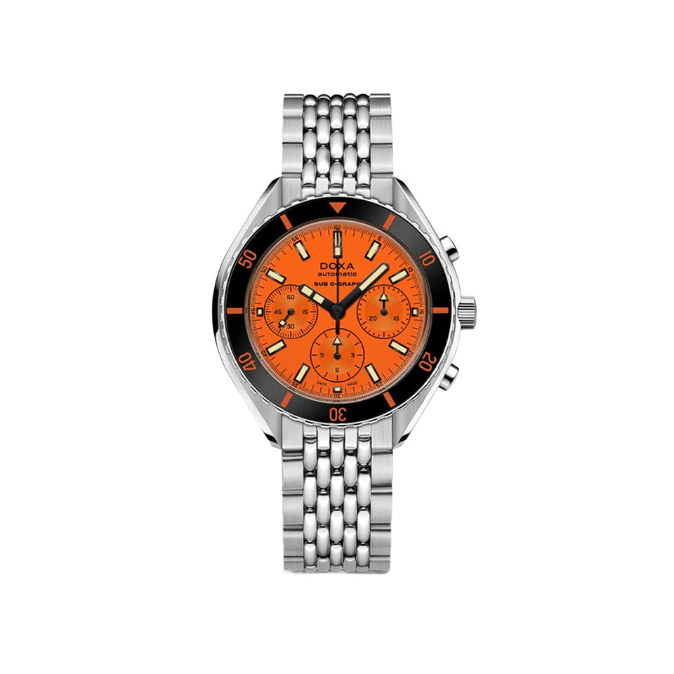 Doxa Sub 200 C-Graph Automatic Chronograph 45mm Watch 798.10.351.10