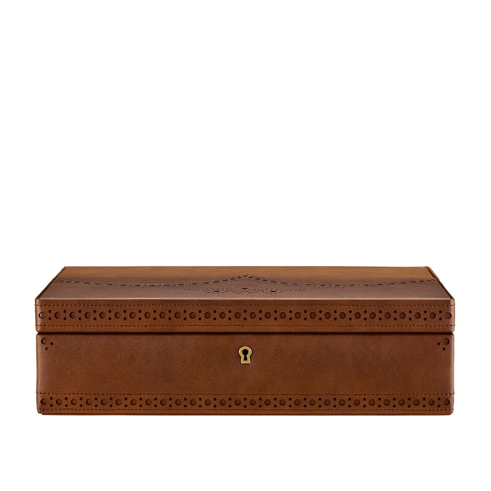 WOLF Brogue 10 Piece Watch Box