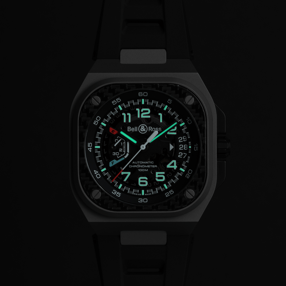 Bell & Ross BR-X5 Racing Automatic 41mm Watch BRX5R-RAC-TI/SRB