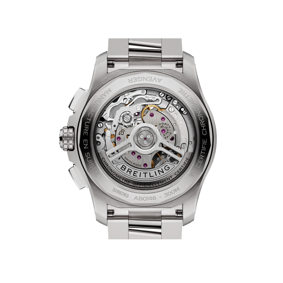 Breitling Avenger Automatic Chronograph 42mm Watch AB0146101B1A1