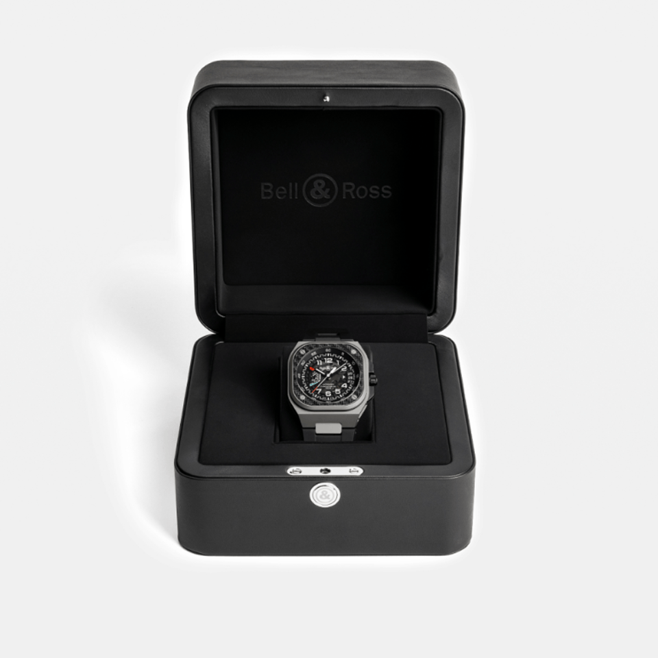 Bell & Ross BR-X5 Racing Automatic 41mm Watch BRX5R-RAC-TI/SRB