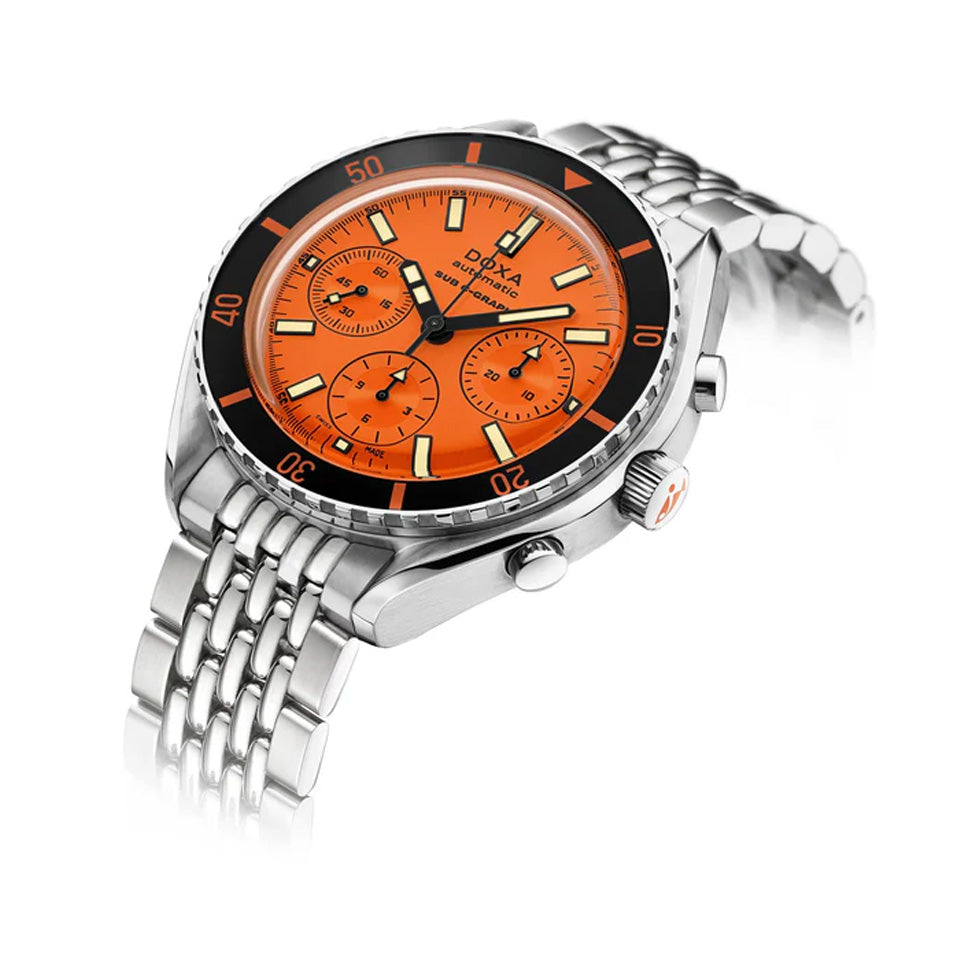 Doxa Sub 200 C-Graph Automatic Chronograph 45mm Watch 798.10.351.10
