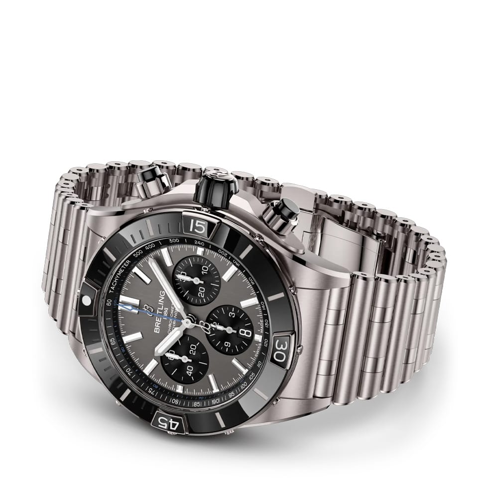 Breitling Super Chronomat Automatic Chronograph 44mm Watch EB0136251M1E1
