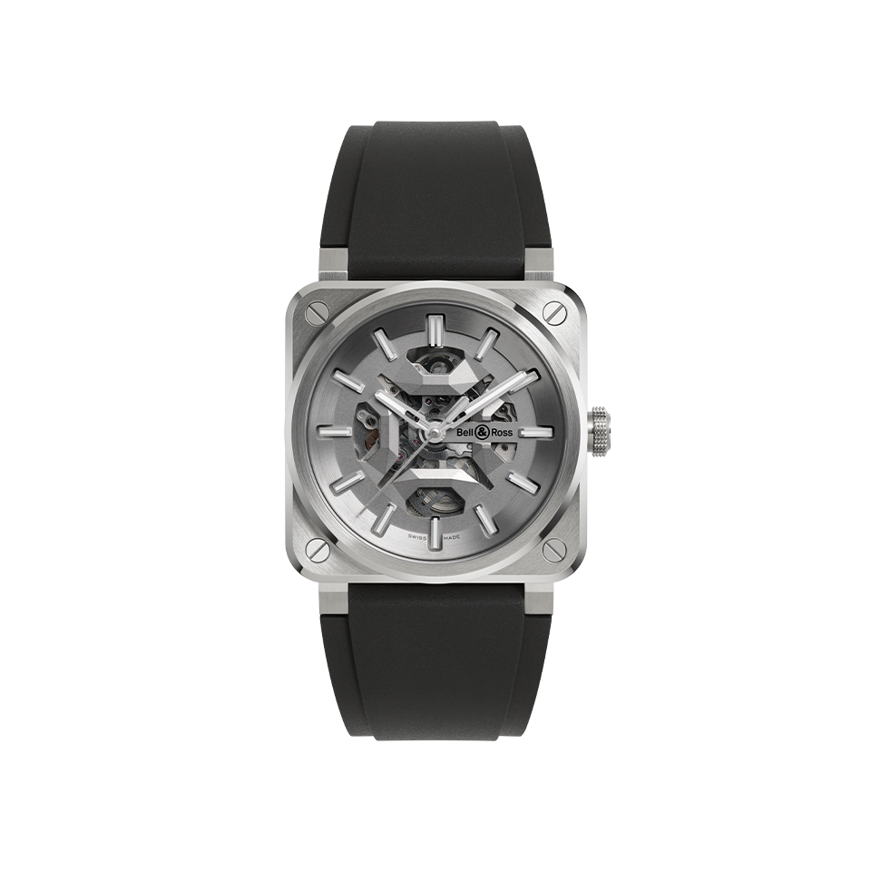 Bell & Ross BR-03 Automatic 41mm Watch BR03A-GR-SKST/SRB