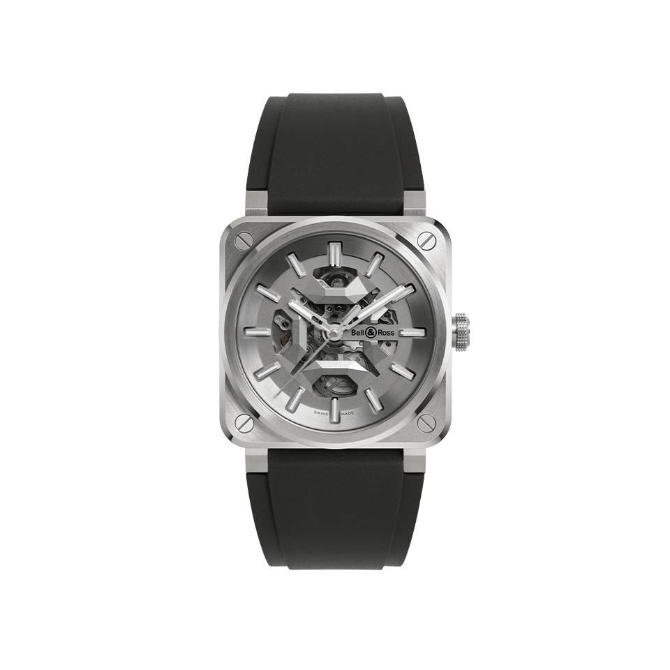 Bell & Ross BR-03 Automatic 41mm Watch BR03A-GR-SKST/SRB