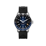 Bremont Supermarine Automatic GMT 40mm Watch SM40-GMT-SS-BLBK-R-S