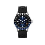 Bremont Supermarine Automatic GMT 40mm Watch SM40-GMT-SS-BLBK-R-S