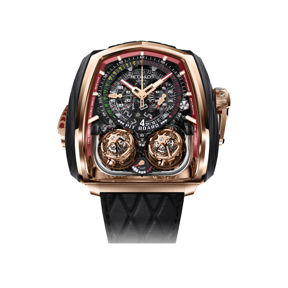 Jacob & Co. Twin Turbo Furious Complication Watch TT200.40.NS.NK.A