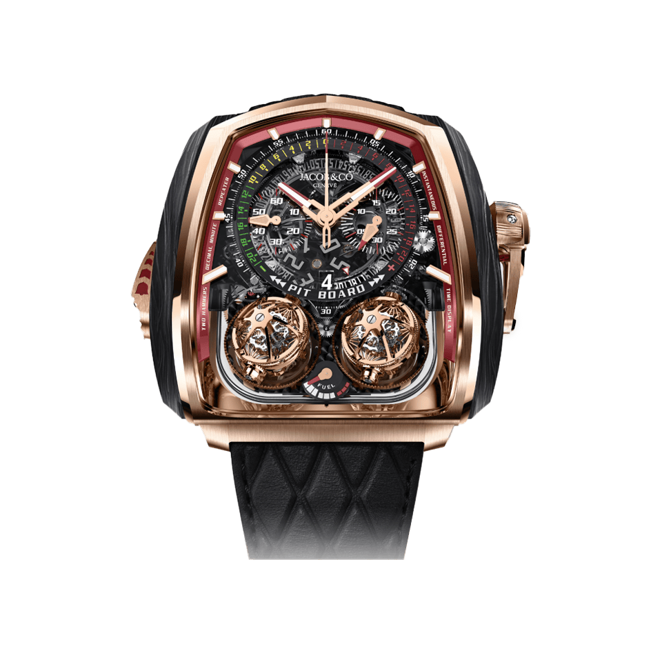 Jacob & Co. Twin Turbo Furious Complication Watch TT200.40.NS.NK.A