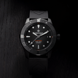 Bremont Supermarine Automatic 43mm Watch SM43-DT-BKCER-BK-R-S