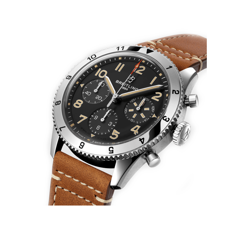 Breitling Classic AVI Automatic Chronograph 42mm Watch A233803A1B1X1