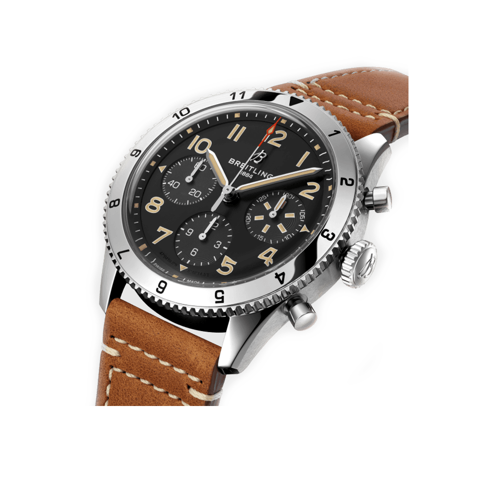 Breitling Classic AVI Automatic Chronograph 42mm Watch A233803A1B1X1