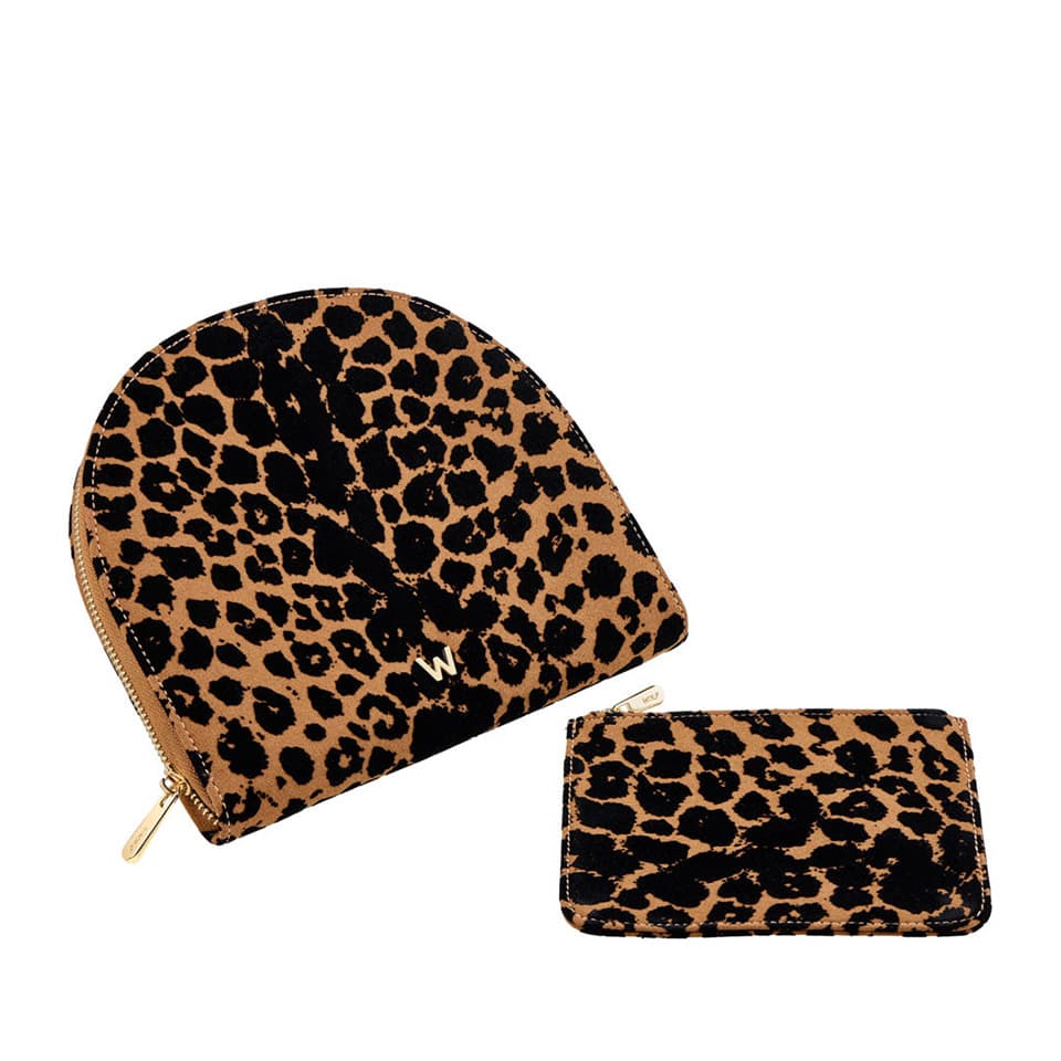 WOLF Savanna Leopard Print Jewellery Portfolio