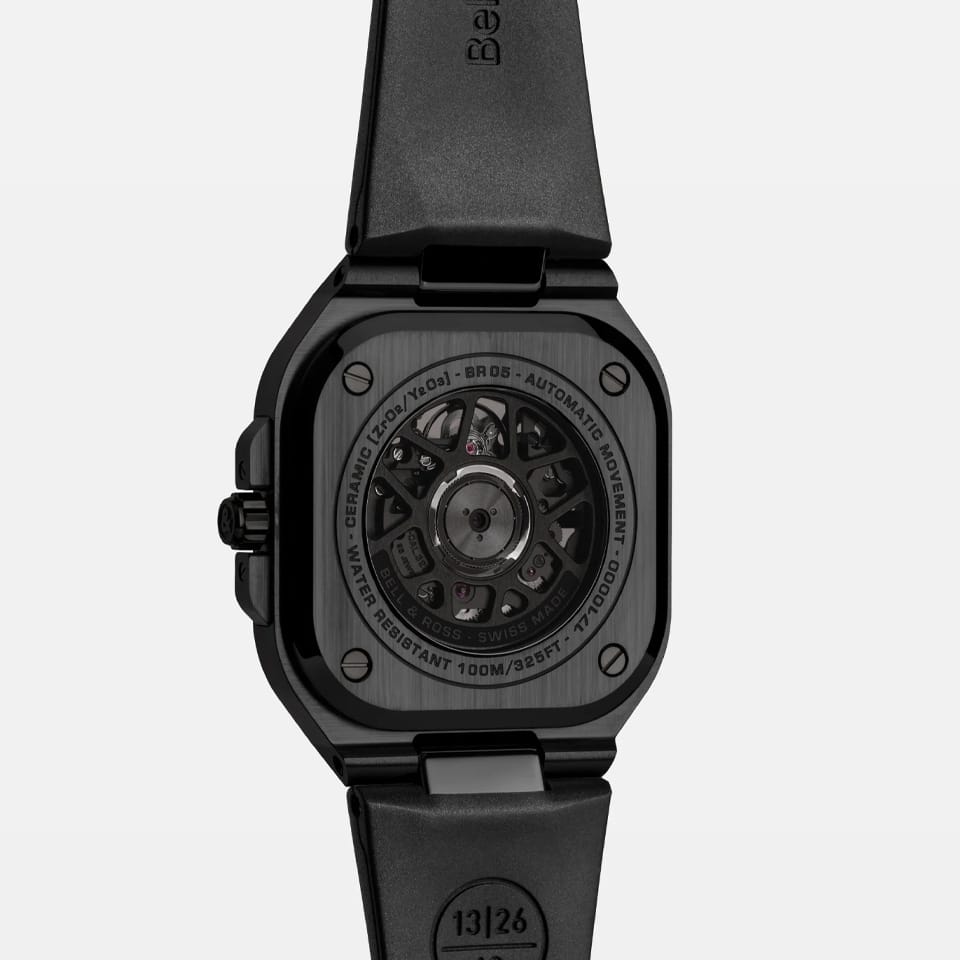 Bell & Ross BR-05 Automatic 41mm Watch BR05A-PH-SK-CE/SRB