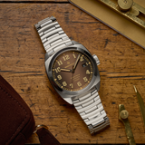 Bremont Terra Nova Automatic 40.50mm Watch TN40-DT-SS-BR-B