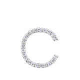 Initial Diamond Pendant in 18ct White Gold