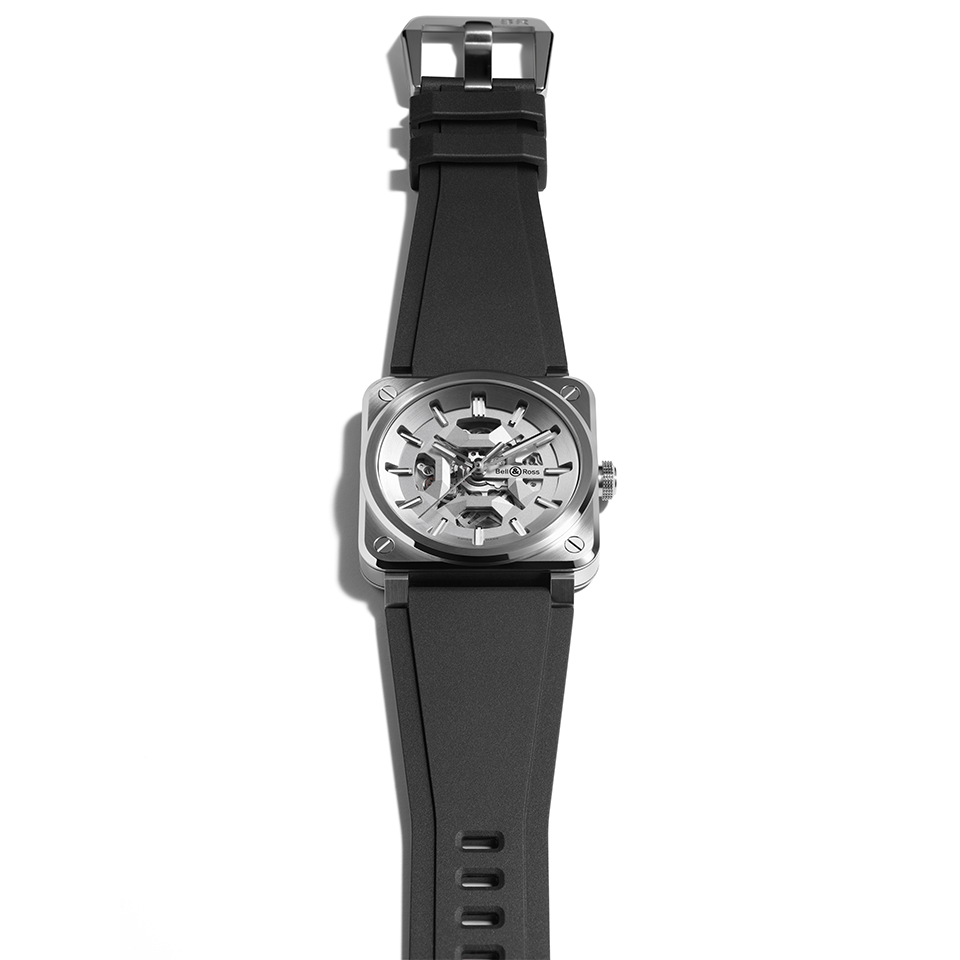 Bell & Ross BR-03 Automatic 41mm Watch BR03A-GR-SKST/SRB