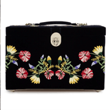 WOLF Zoe Large Indigo Jewellery Box