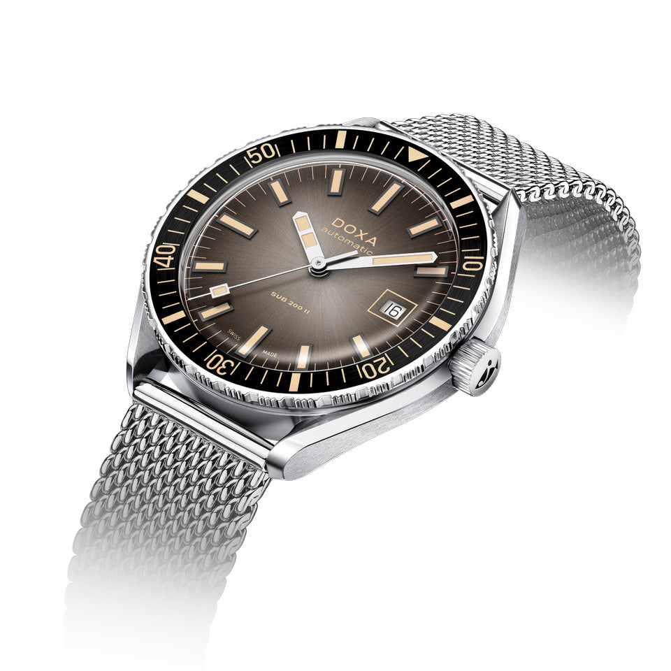 DOXA SUB 200 II Automatic 44mm Watch 795.10.101B.10