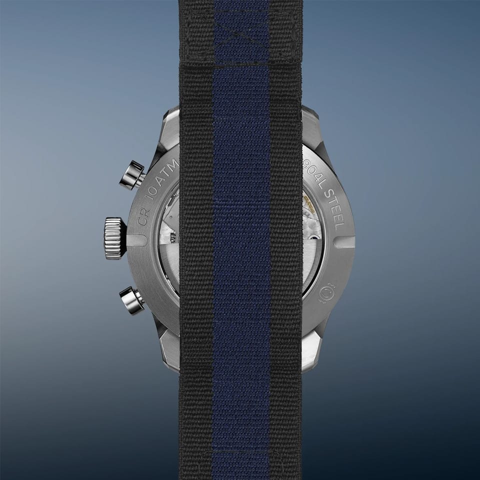 Bremont Altitude Automatic Chronograph GMT 42mm Watch ALT42-CHR-SS-BL-N-S