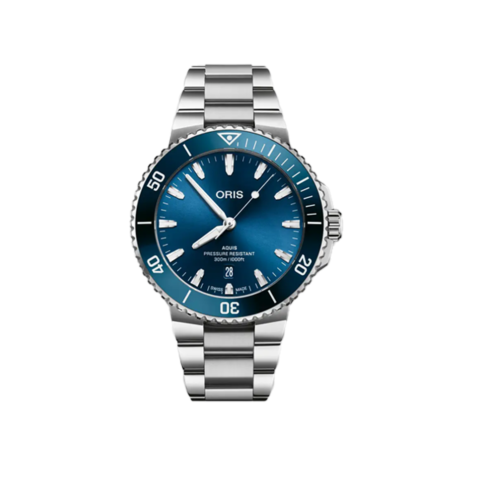 Oris Aquis Date Automatic 43.50mm Watch 733 7789 4135MB