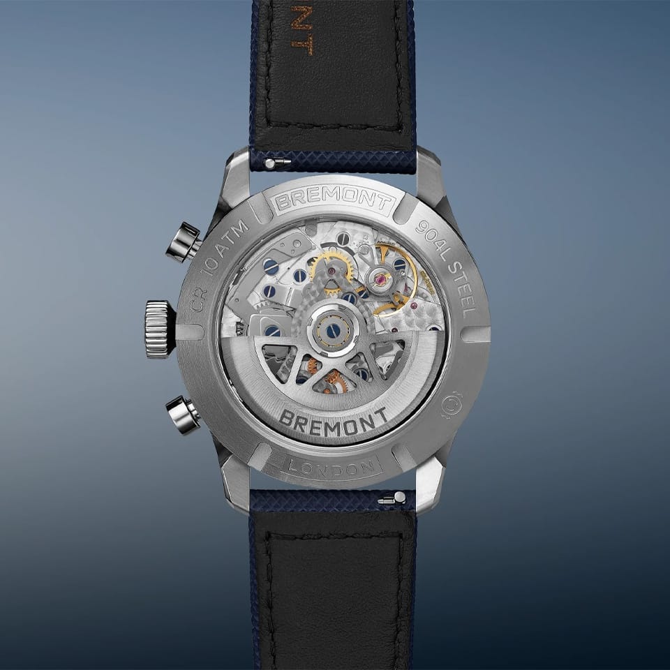 Bremont Altitude Automatic Chronograph GMT 42mm Watch ALT42-CHR-SS-BL-L-S