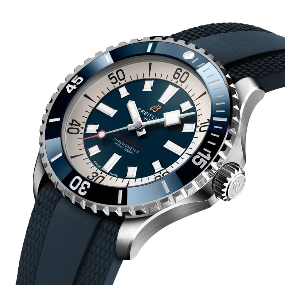 Breitling Superocean Automatic 46 Blue Steel A17378E71C1S1