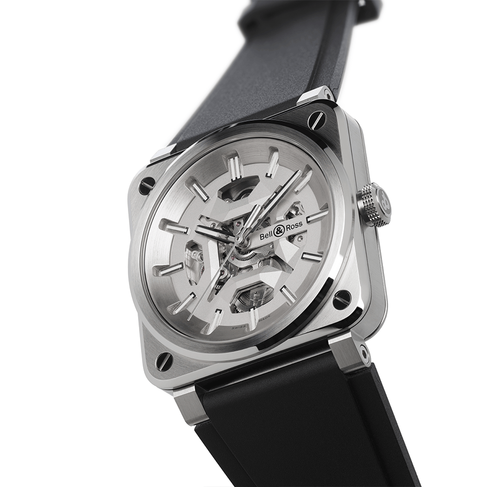 Bell & Ross BR-03 Automatic 41mm Watch BR03A-GR-SKST/SRB
