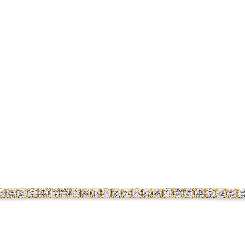 2.00 Carat Diamond Tennis Bracelet in 18ct Yellow Gold