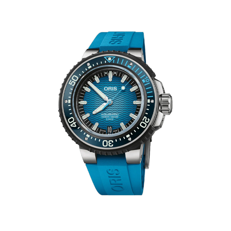 Oris Aquis Calibre 400 Automatic 49.50mm Watch 400 7777 7155SET