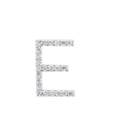 Initial Diamond Pendant in 18ct White Gold