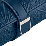 WOLF X LIBERTY All Over Ianthe Triple Watch Roll Navy