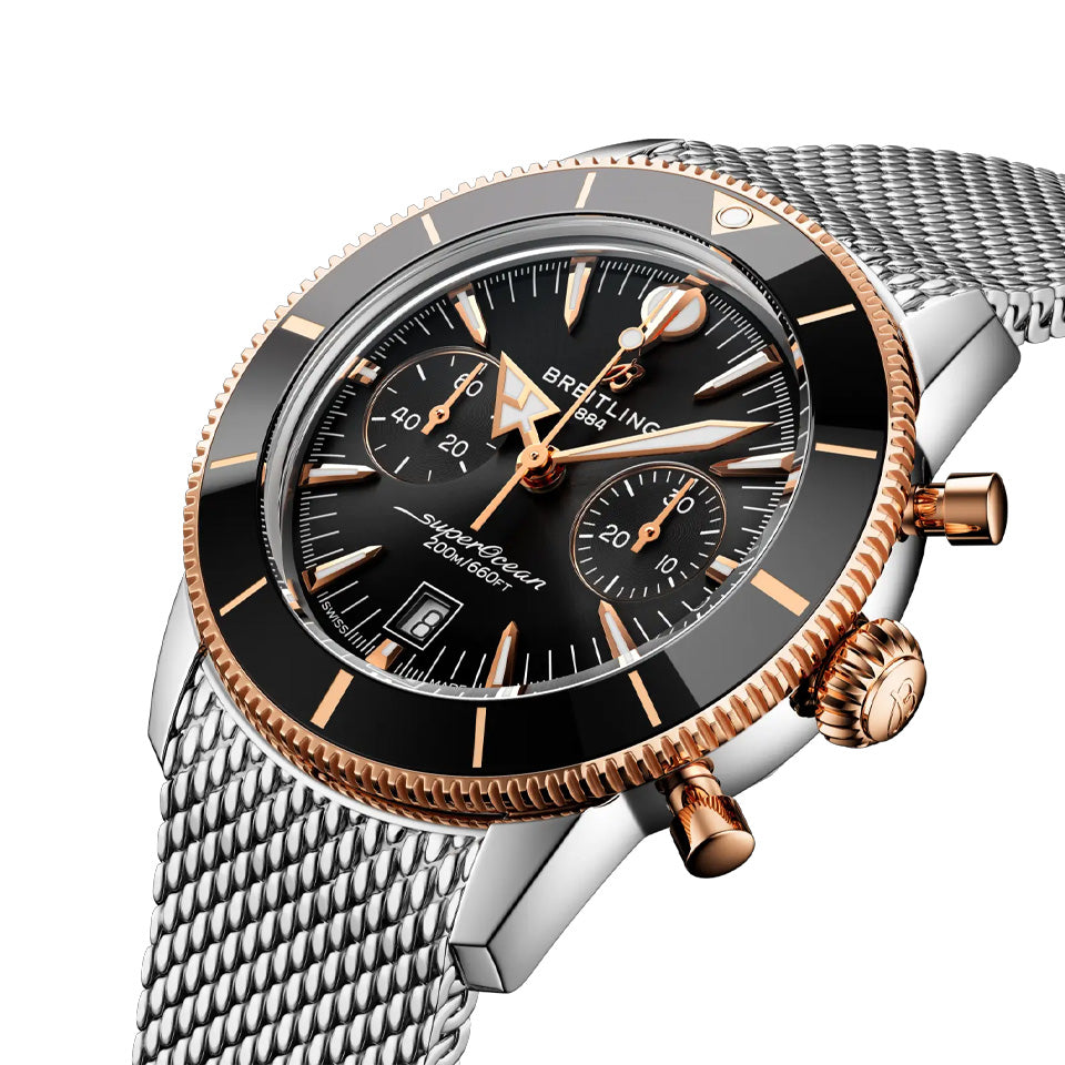 Breitling Superocean Heritage Automatic Chronograph 42mm Watch UB0156H11B1A1