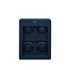 WOLF Earth 4 Piece Watch Winder in Midnight Blue