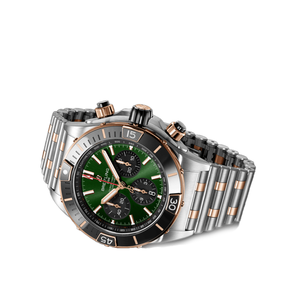 Breitling Super Chronomat Automatic Chronograph 44mm Watch UB0136251L1U1
