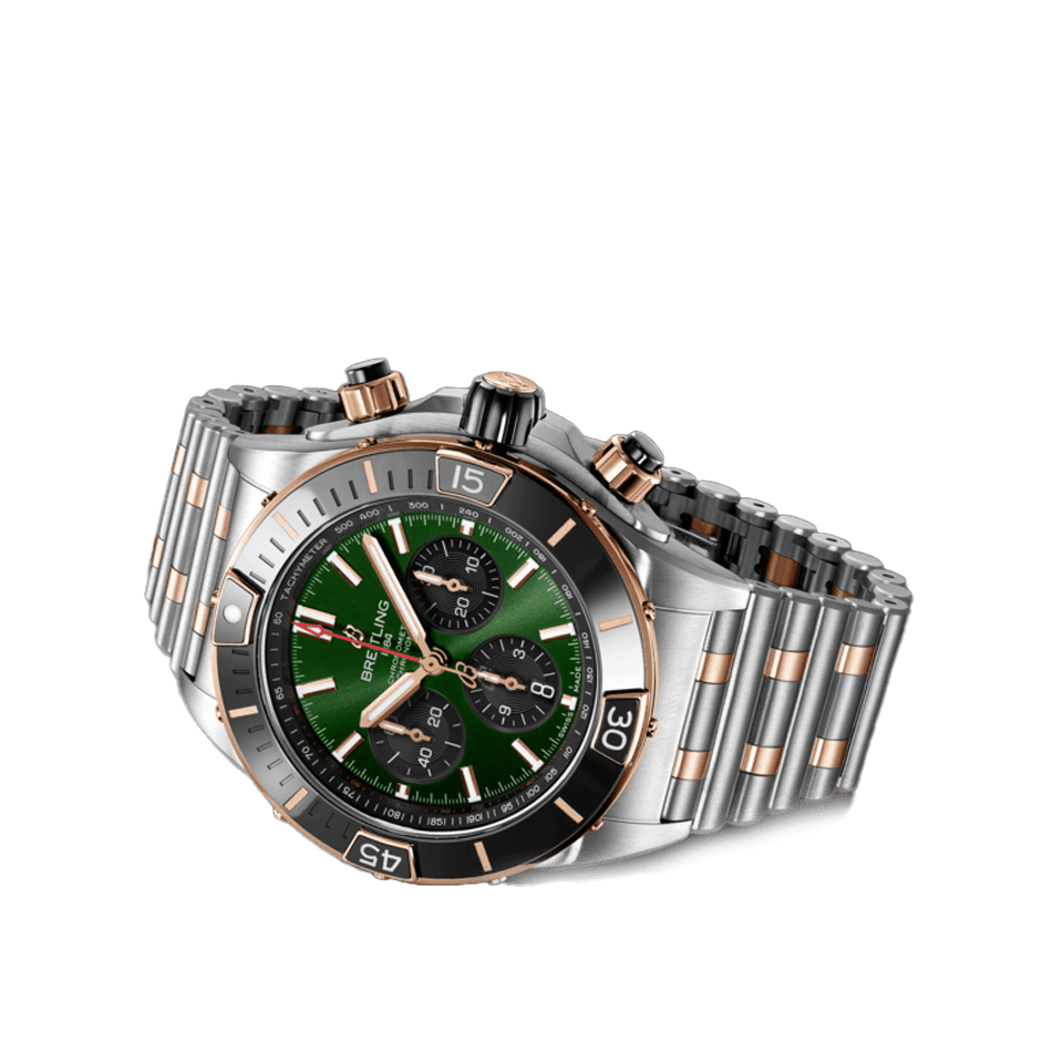Breitling Super Chronomat Automatic Chronograph 44mm Watch UB0136251L1U1