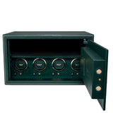 Wolf The Den 4 Piece Watch Winder Safe