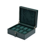 WOLF British Racing Green 8 Piece Watch Box 792641