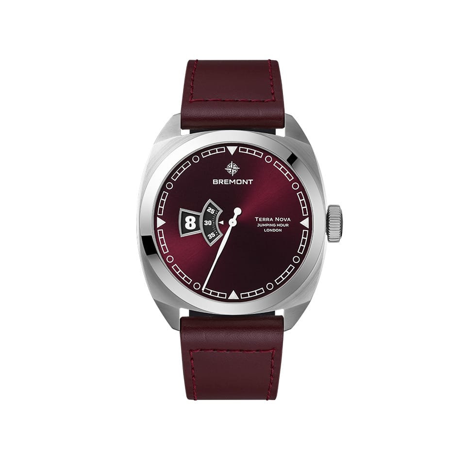 Bremont Terra Nova Automatic Jumping Hour Men's 40.50mm Watch TN40-JH-SS-BG-L-S