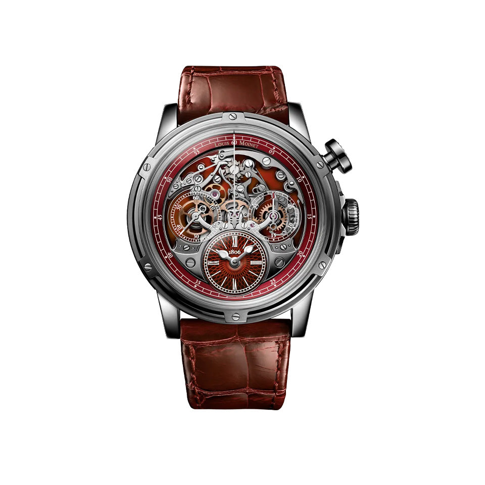Louis Moinet Memoris Superlight Automatic Chronograph 46mm Watch LM-79.20.15
