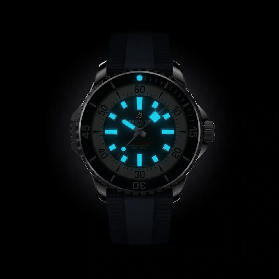 Breitling Superocean Automatic 46 Blue Steel A17378E71C1S1