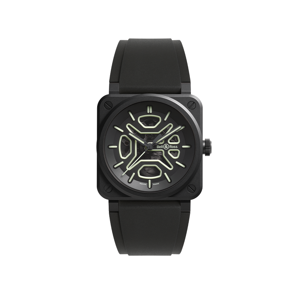 Bell & Ross BR-03 Automatic 41mm Watch BR03A-LM-SKCE/SRB