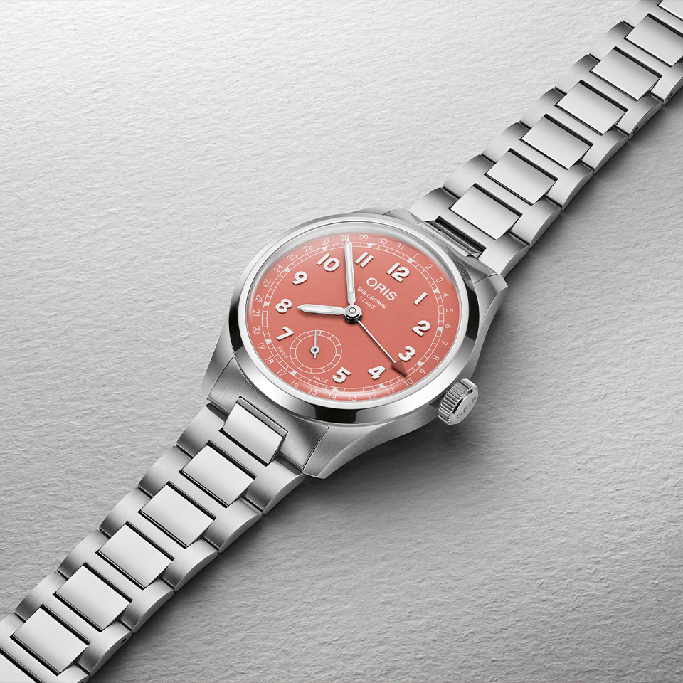 Oris Big Crown Pointer Date Automatic Men’s 40mm Watch Red Dial