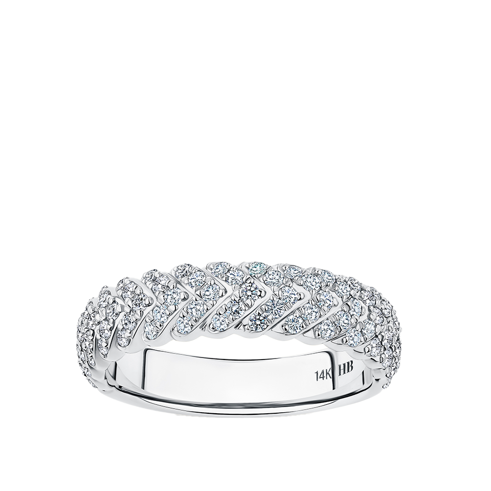 0.63 Carat Diamond Vera Ring in 14ct White Gold