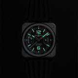 Bell & Ross BR-X3 Automatic Chronometer 41mm Watch BRX3R-BL-TI/SRB